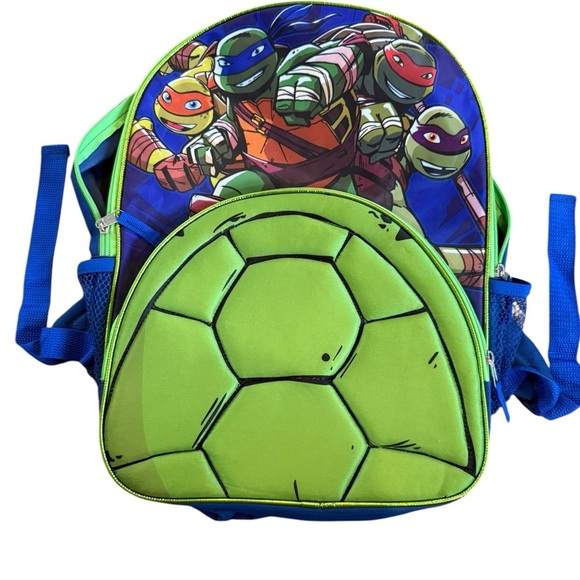 RARE Teenage Mutant Ninja Turtles Backpack With adjustable straps NWOT - Picture 1 of 7